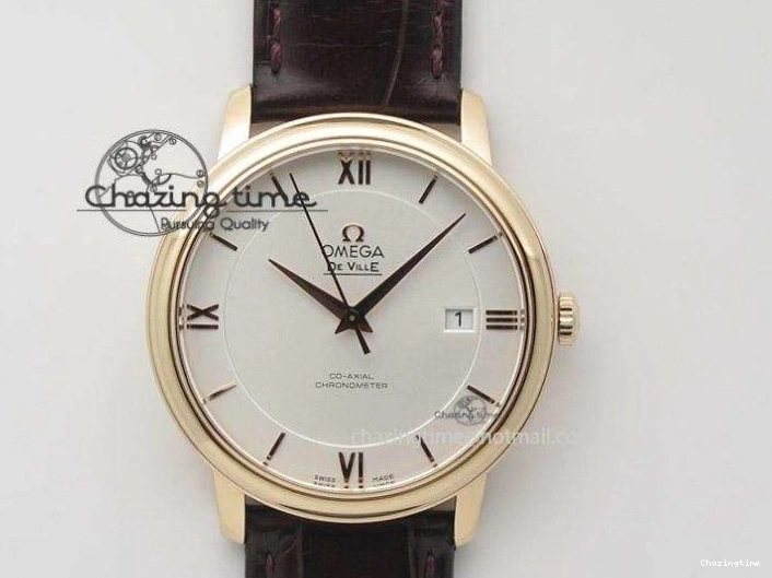 0324 Minimalist Speedmaster ’57 Co-Axial SS RG OMF 1:1 Best Edition White Dial On Leather Strap A9300 (Free Leather Strap) 8072